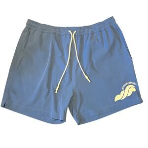 Tombolo Water Sport' Swim Trunks x Hôtel Magique Mens XL Lined Blue